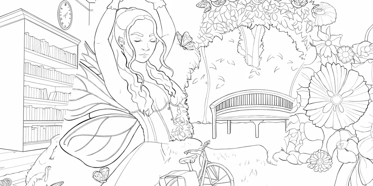 illustrateur livre de coloriage Cynthia Artstudio
